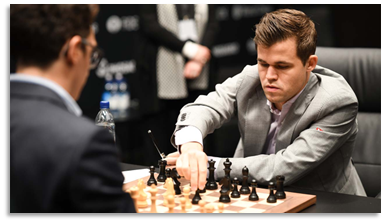 Magnus Carlsen, a stoic approach