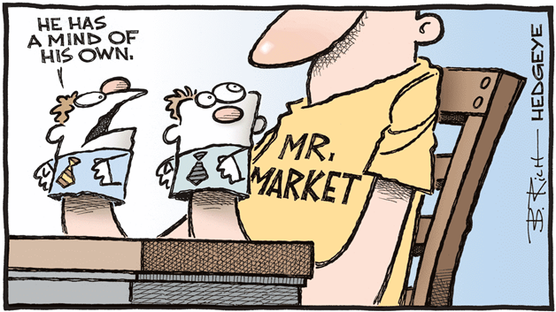 Mr. Market - He has a Mind of His Own